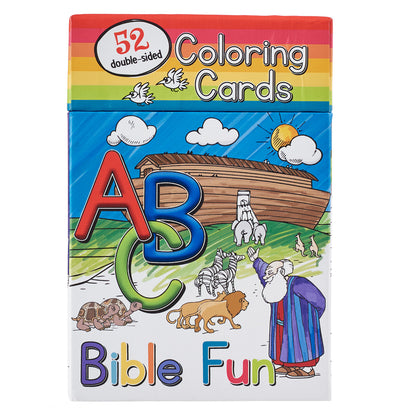 52 ABC Bible Fun Coloring Cards for Kids - The Christian Gift Company