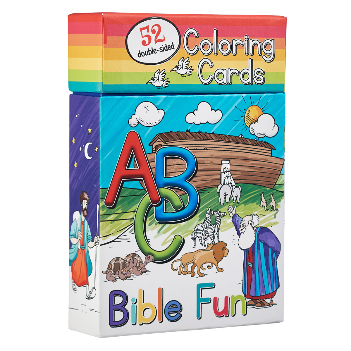 52 ABC Bible Fun Coloring Cards for Kids - The Christian Gift Company