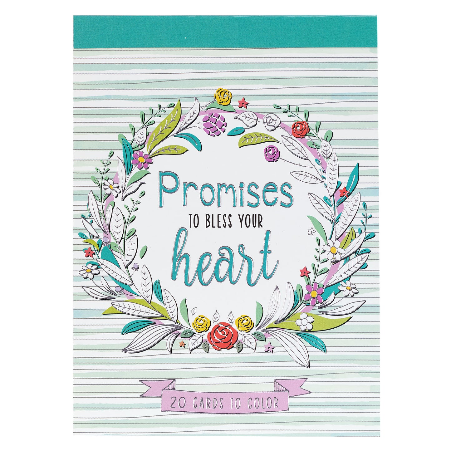 Promises to Bless Your Heart Colouring Cards - The Christian Gift Company