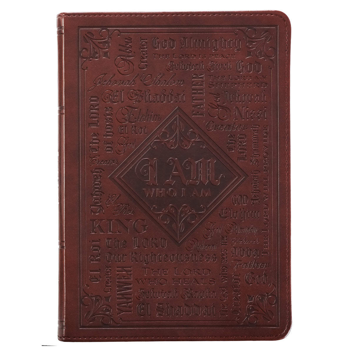 The Names of God Classic Faux Leather Journal - The Christian Gift Company