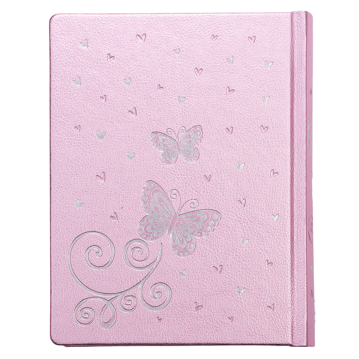 Metallic Pink Faux Leather My Creative Bible for Girls - an ESV Journaling Bible - The Christian Gift Company
