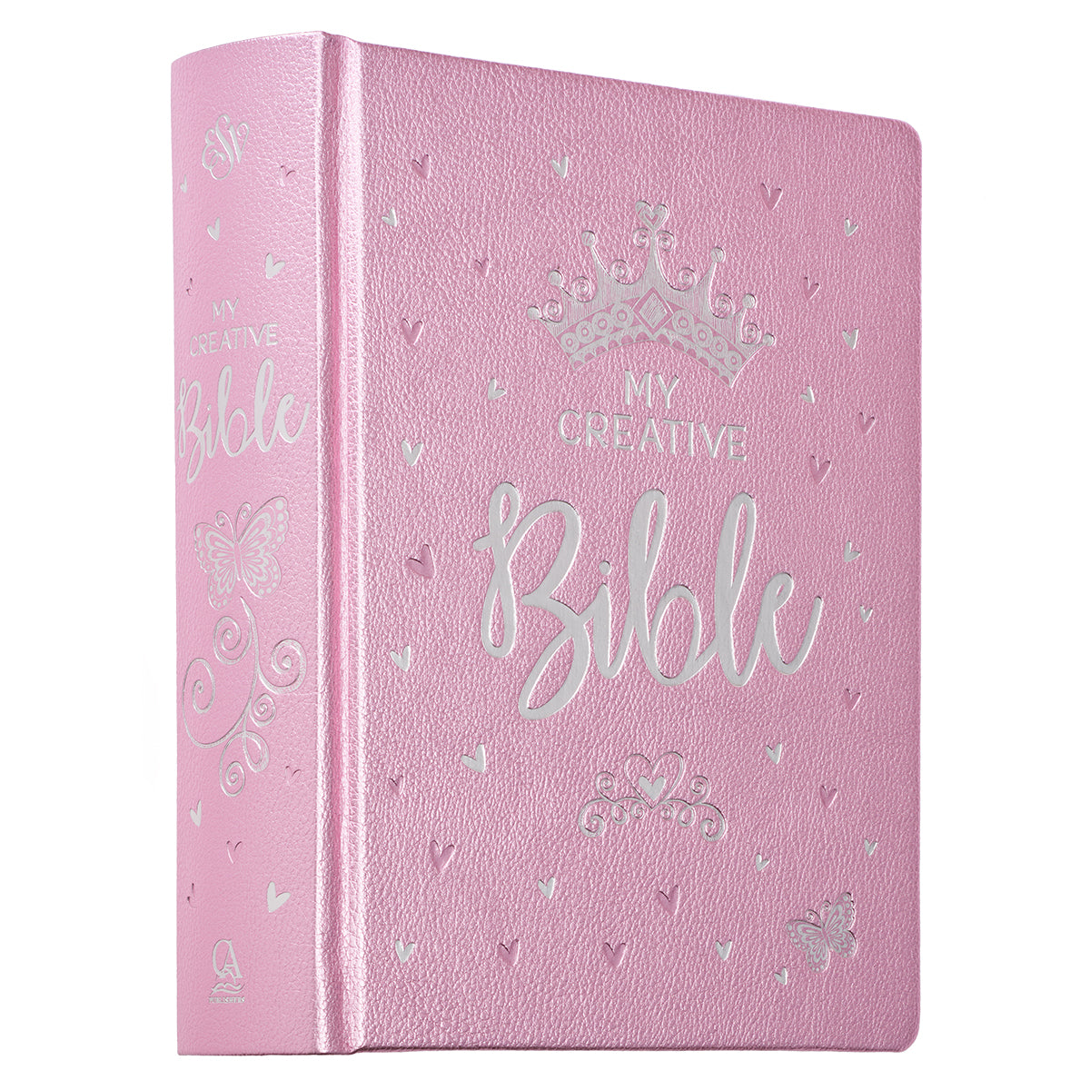 Metallic Pink Faux Leather My Creative Bible for Girls - an ESV Journaling Bible - The Christian Gift Company