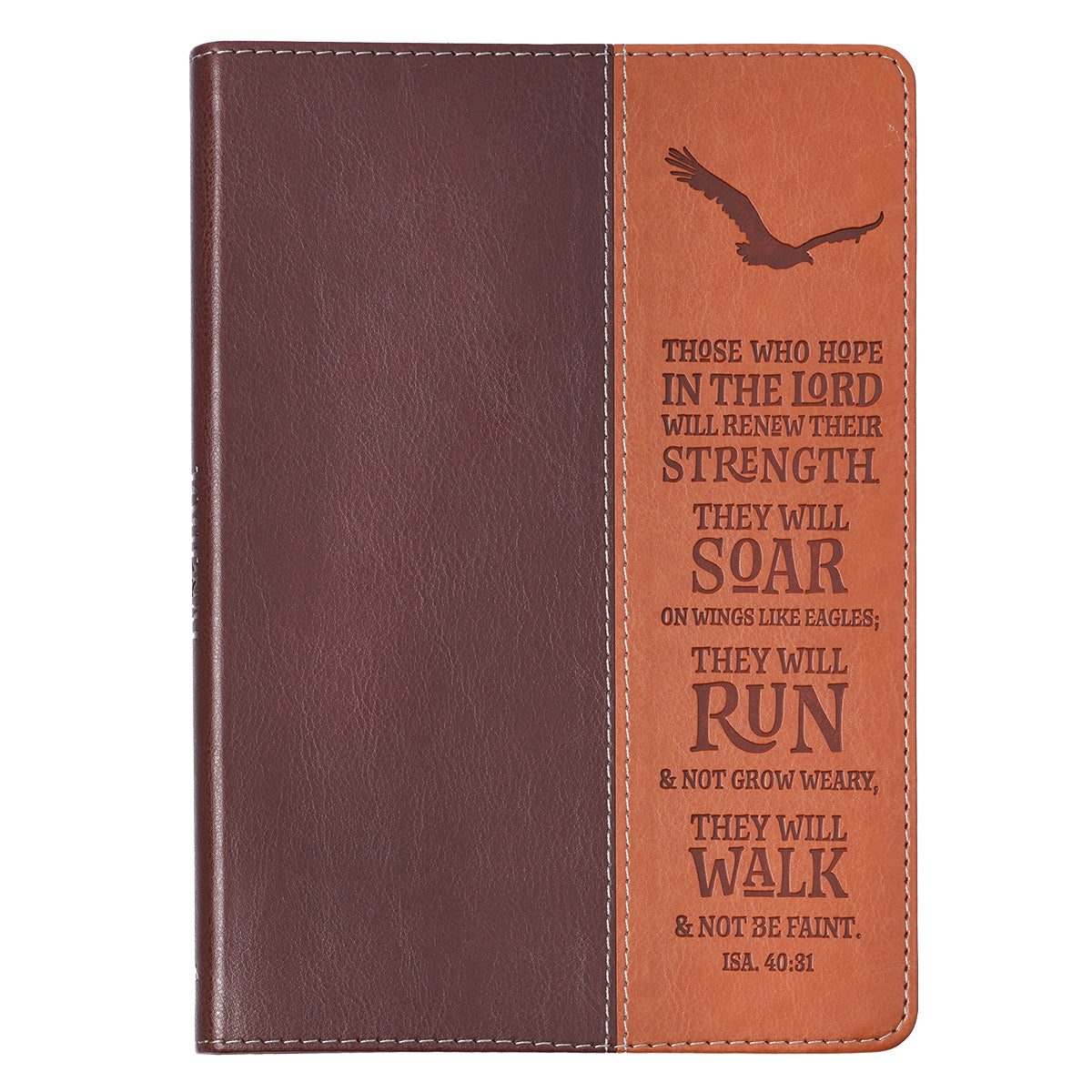 Wings Like Eagles Classic Faux Leather Journal - The Christian Gift Company