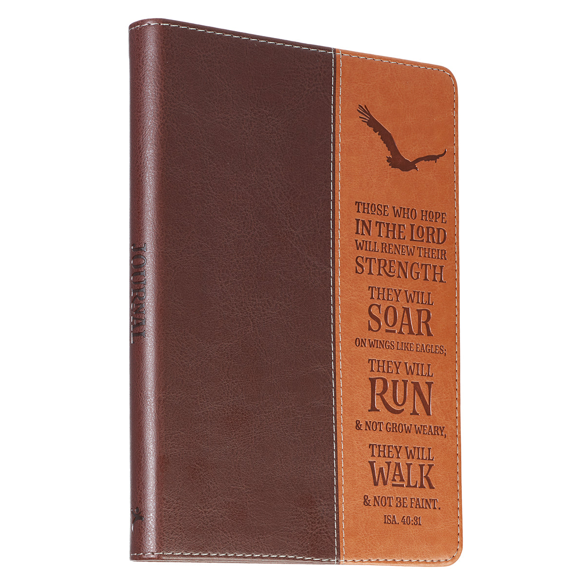 Wings Like Eagles Classic Faux Leather Journal - The Christian Gift Company
