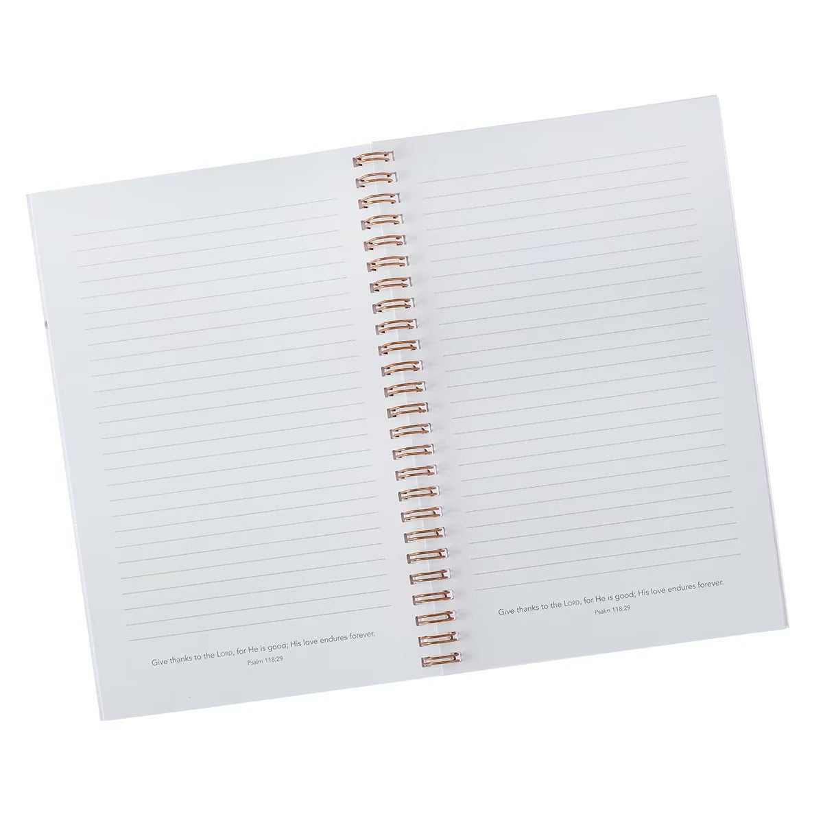 Love Is ... PVC Cover Spiral Notebook - 1 Corinthians 13:4-7 - The Christian Gift Company
