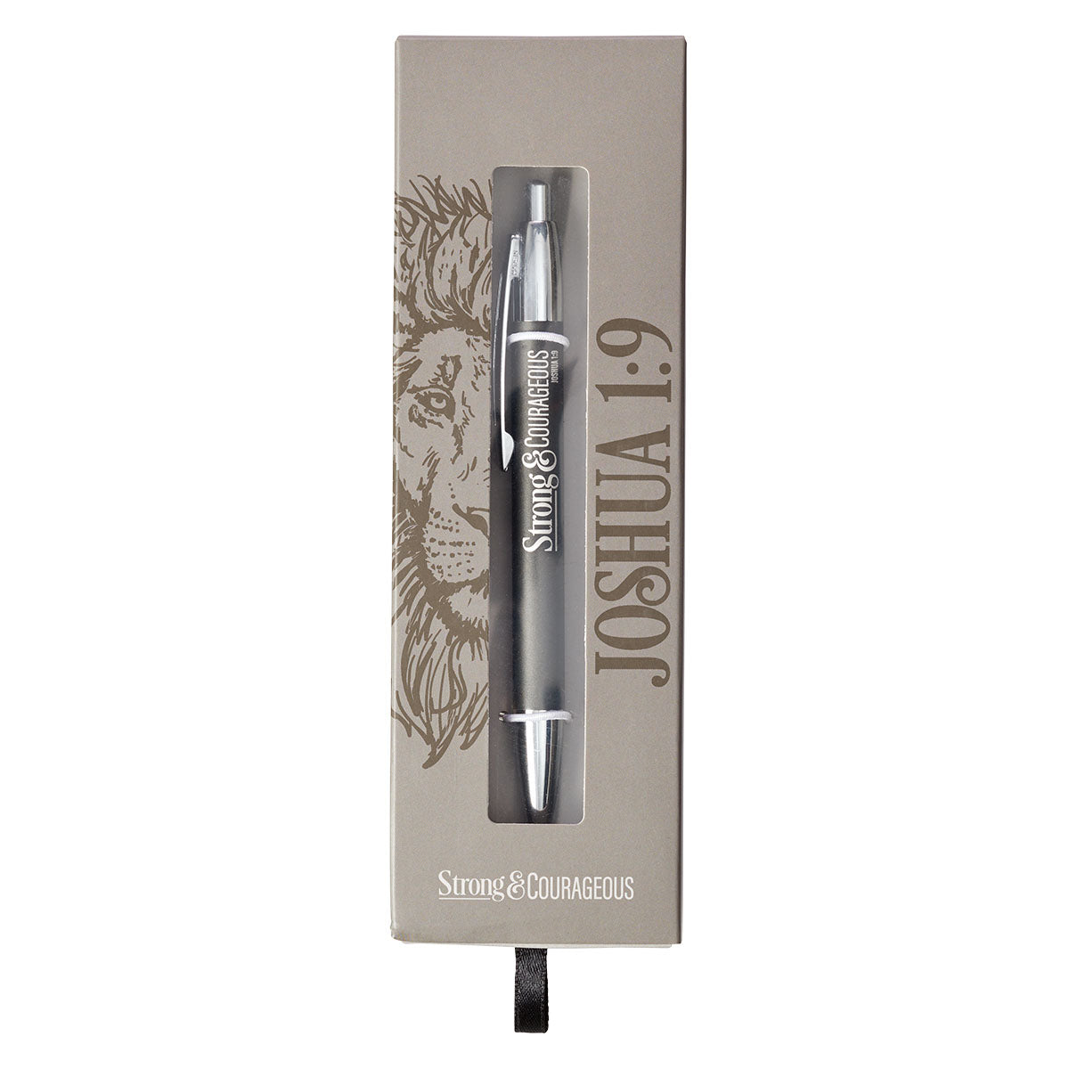 Strong & Courageous Gift Pen - Joshua 1:9 - The Christian Gift Company