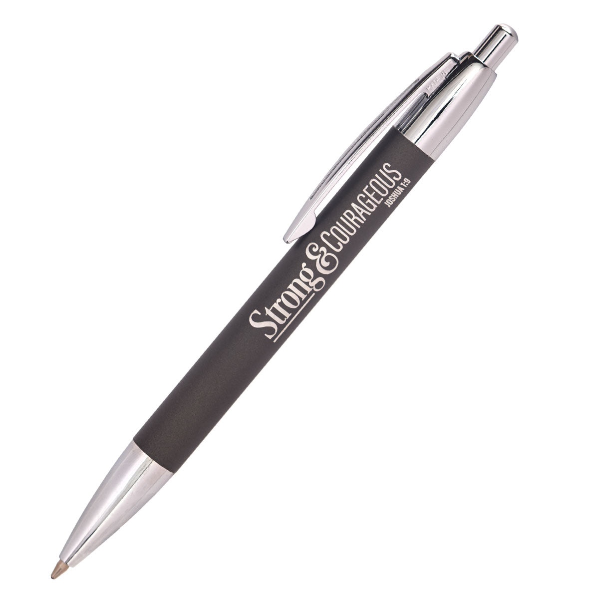 Strong & Courageous Gift Pen - Joshua 1:9 - The Christian Gift Company