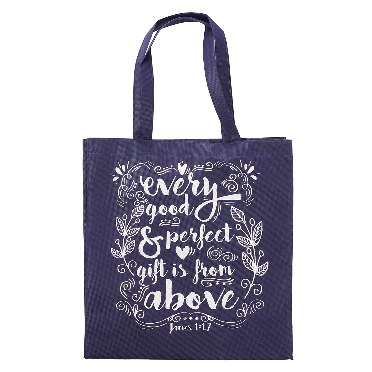 Every Good and Perfect Gift Tote Shopping Bag - James 1:17 - The Christian Gift Company