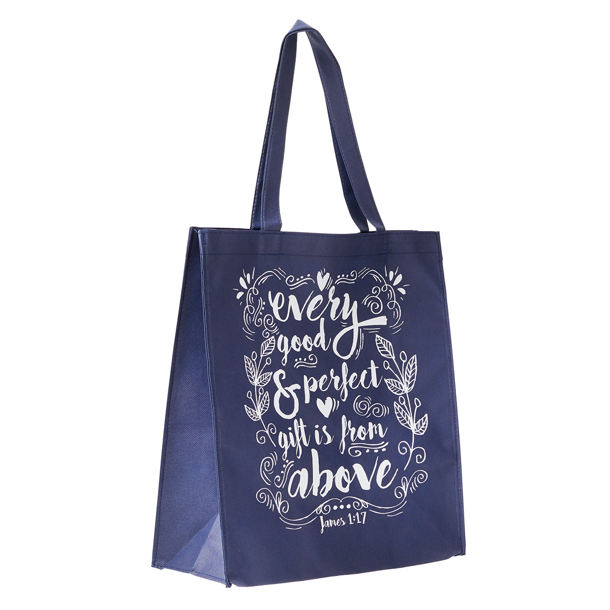 Every Good and Perfect Gift Tote Shopping Bag - James 1:17 - The Christian Gift Company