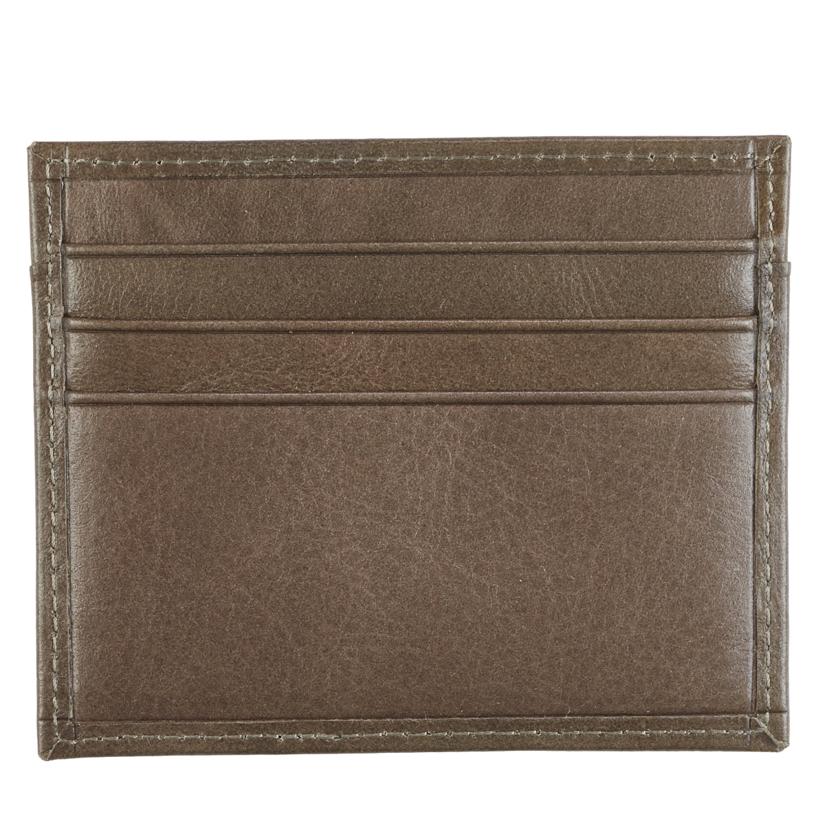 John 3:16 Cross Taupe Full Grain Leather Wallet - The Christian Gift Company