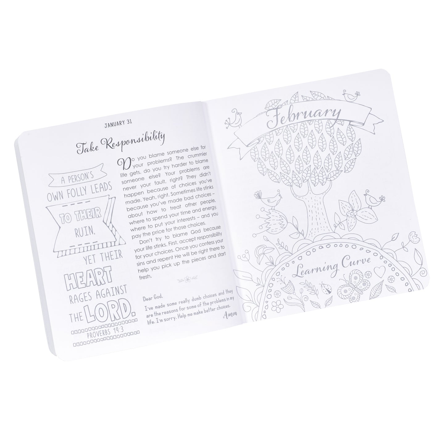 The Illustrated Devotional For Girls - The Christian Gift Company