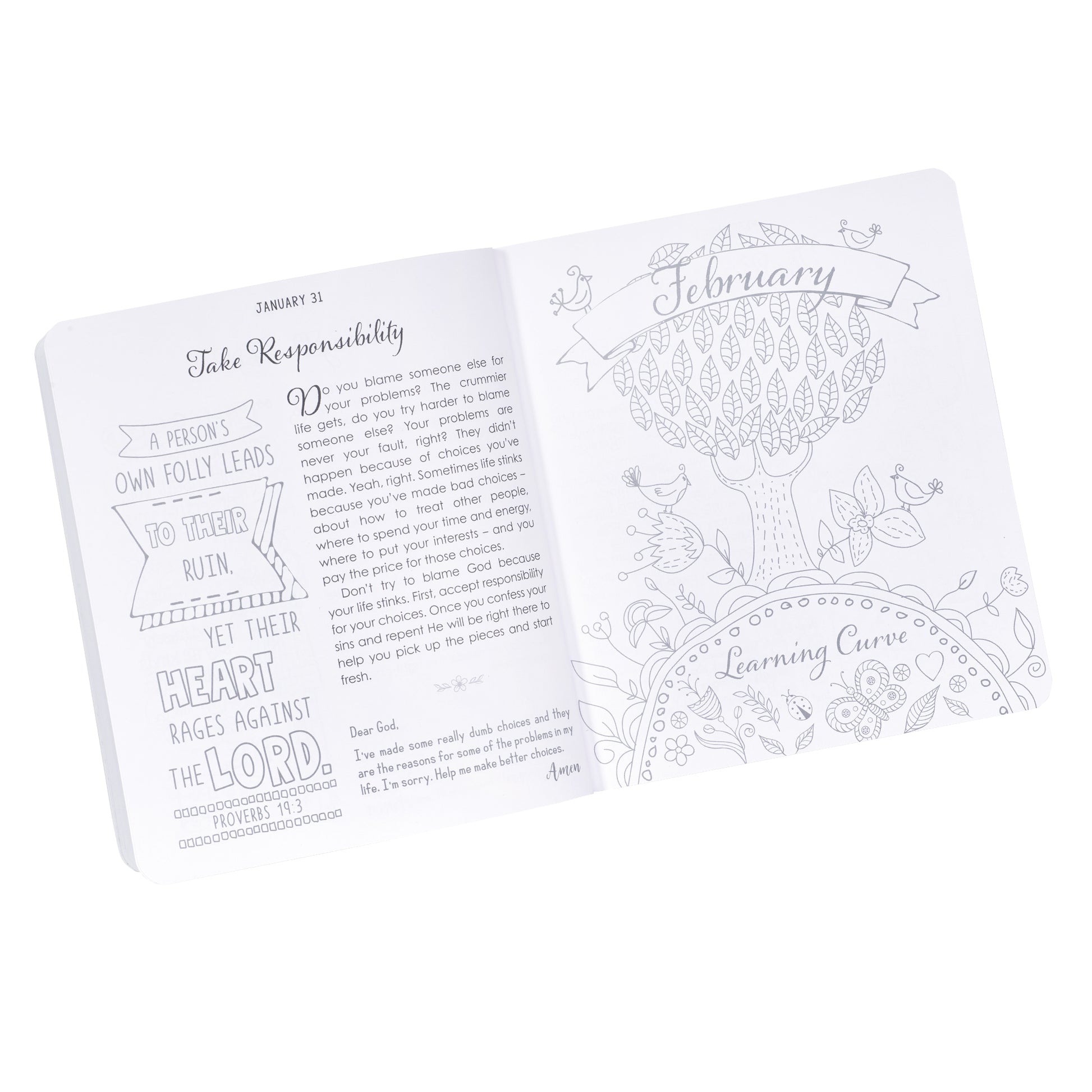 The Illustrated Devotional For Girls - The Christian Gift Company