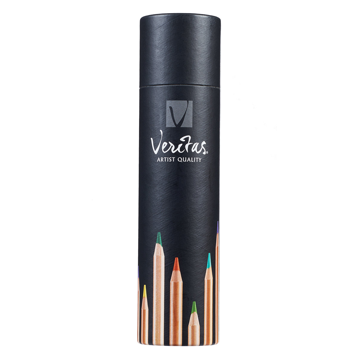 Veritas Colouring Pencils in Cylinder - Set of 24 - The Christian Gift Company