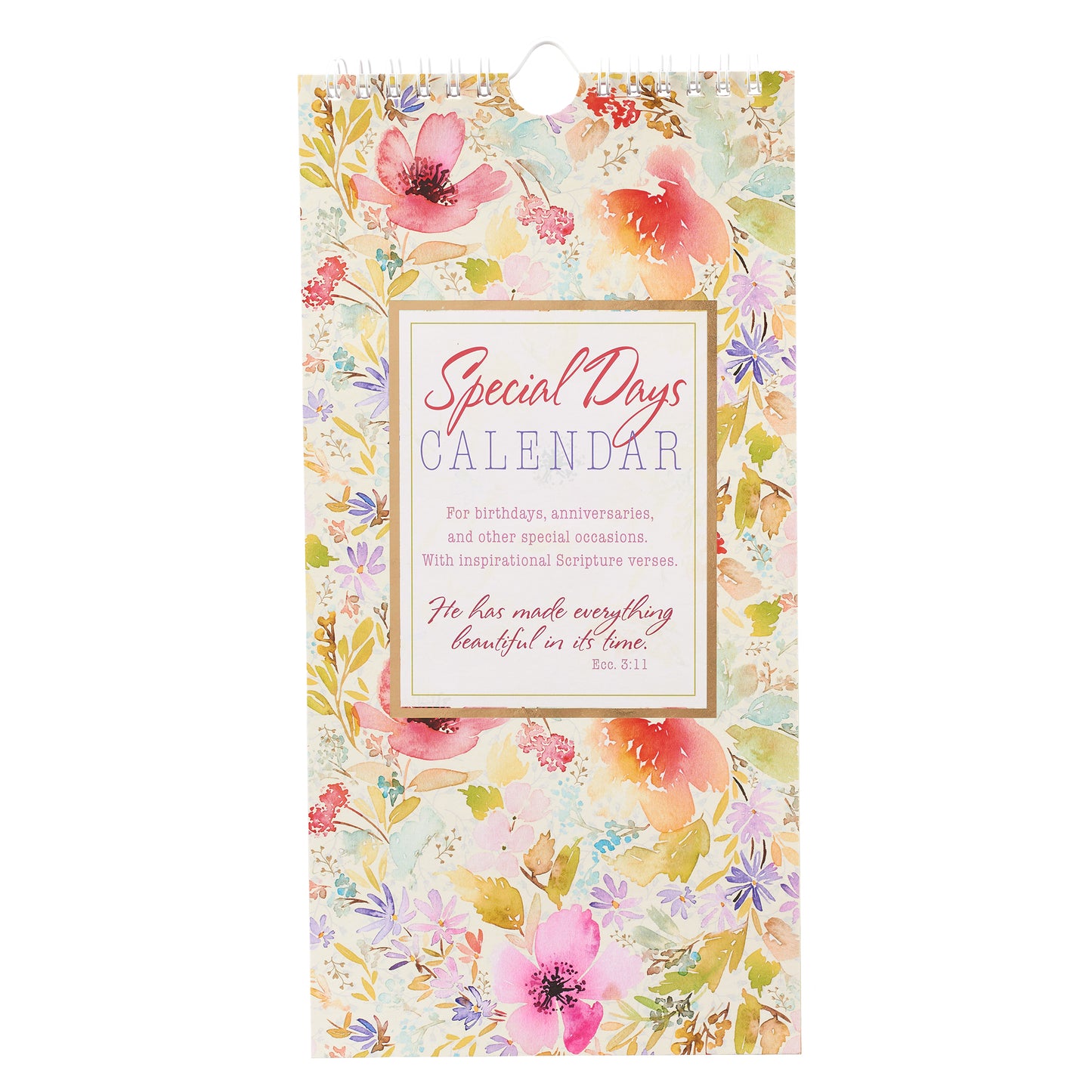 He Has Made Everything Beautiful Special Days Calendar - Ecclesiastes 3:11 - The Christian Gift Company