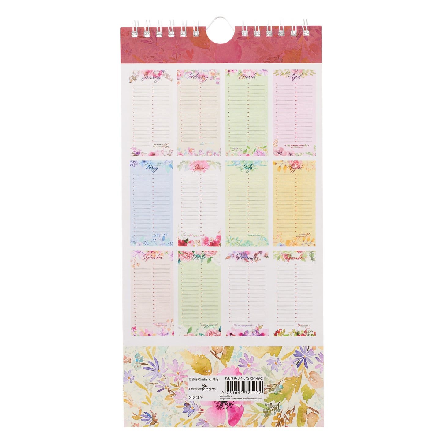 He Has Made Everything Beautiful Special Days Calendar - Ecclesiastes 3:11 - The Christian Gift Company
