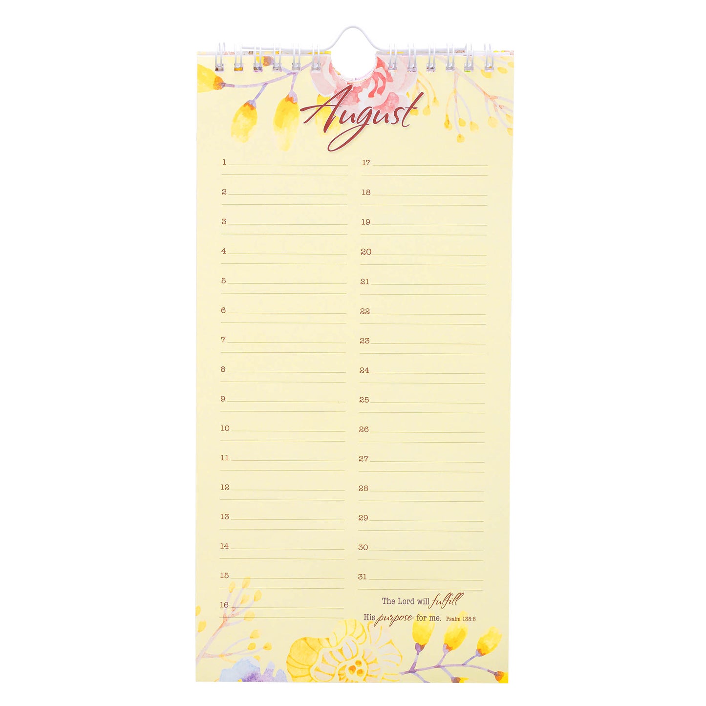He Has Made Everything Beautiful Special Days Calendar - Ecclesiastes 3:11 - The Christian Gift Company
