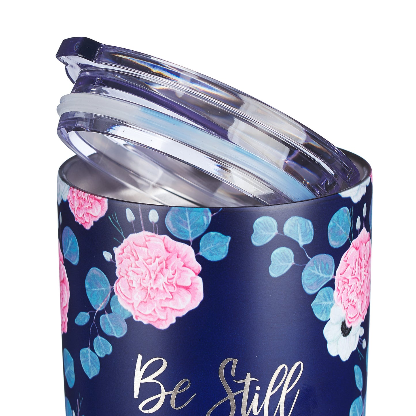 Be Still & Know Stainless Steel Mug - Psalm 46:10 - The Christian Gift Company