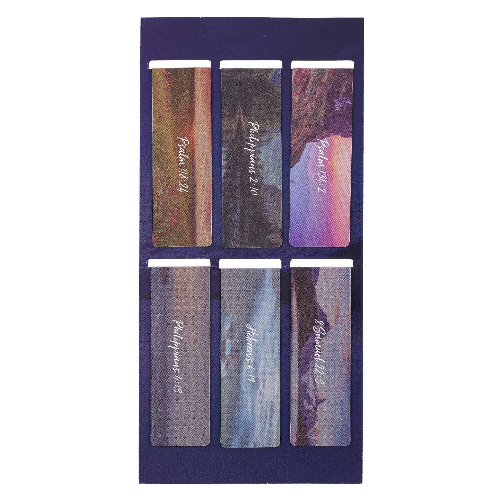 Lift Up Your Hands Magnetic Bookmark Set - Psalm 134:2 - The Christian Gift Company