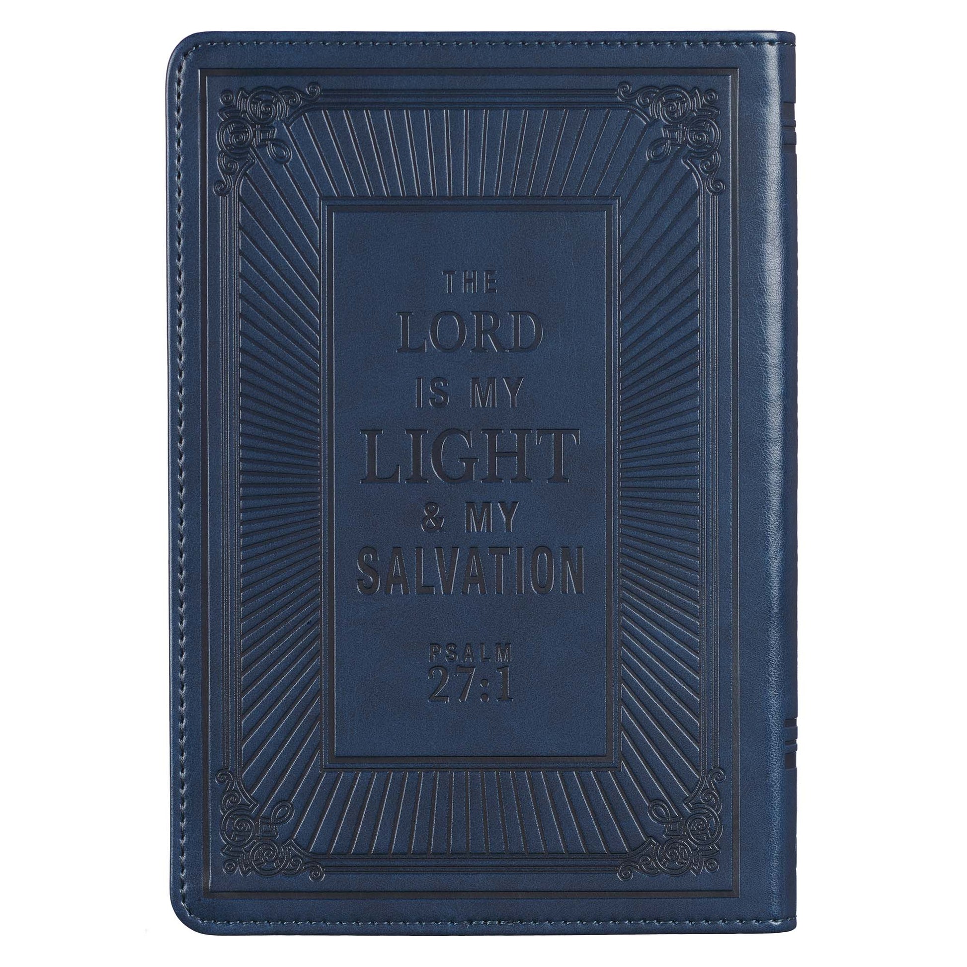 Daily Light for Men Blue Faux Leather Devotional - The Christian Gift Company
