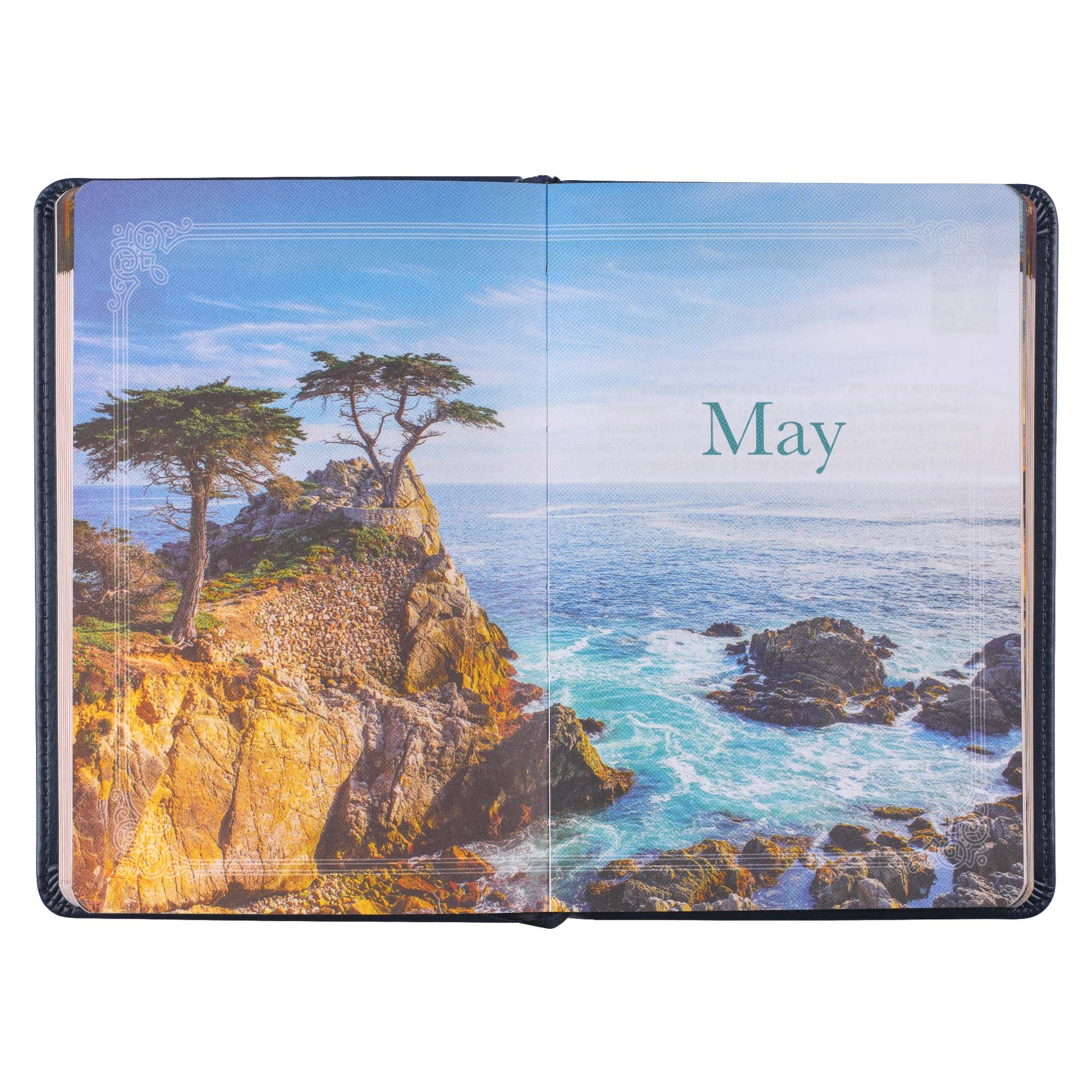 Daily Light for Men Blue Faux Leather Devotional - The Christian Gift Company