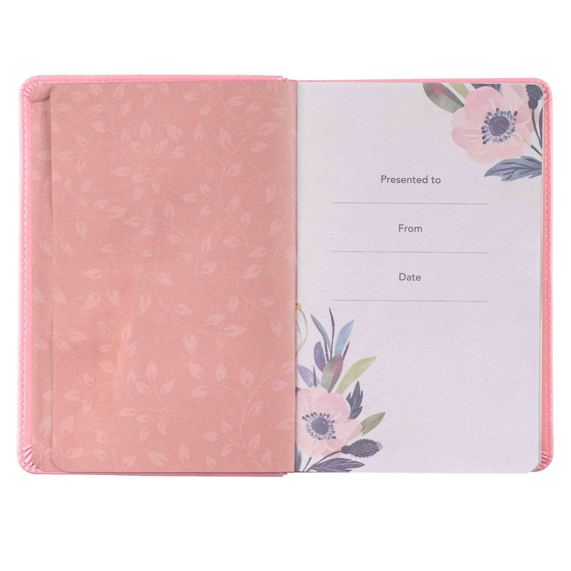 Daily Light for Women Pink Faux Leather Devotional - The Christian Gift Company