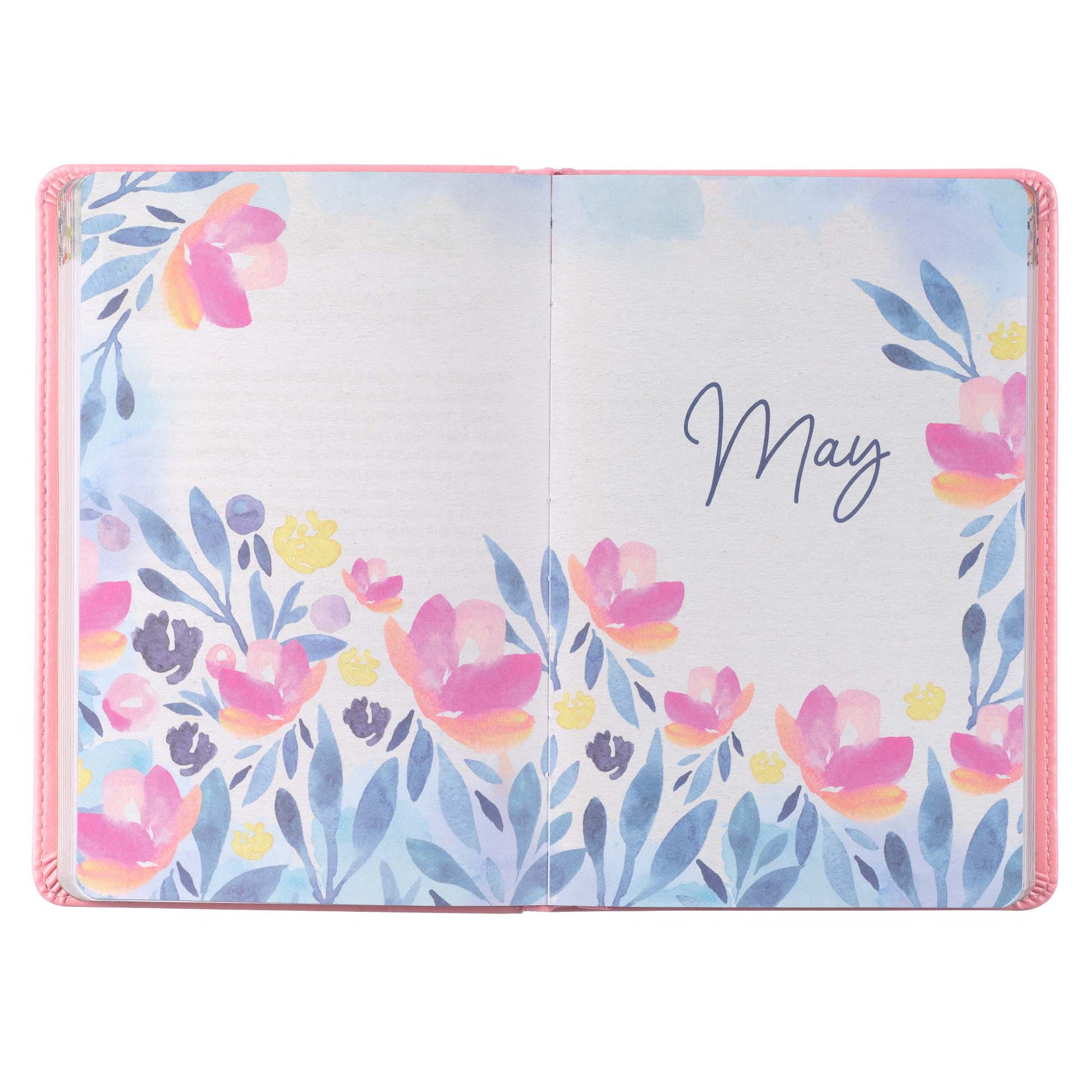 Daily Light for Women Pink Faux Leather Devotional - The Christian Gift Company