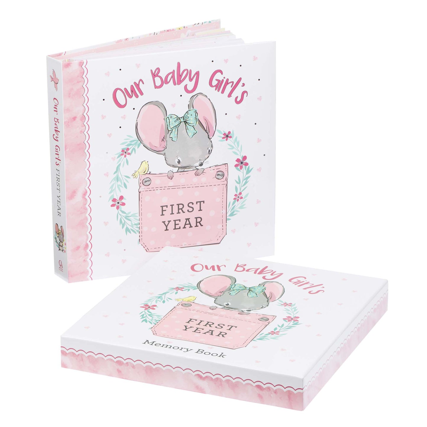 Our Baby Girl's First Year Memory Book - The Christian Gift Company