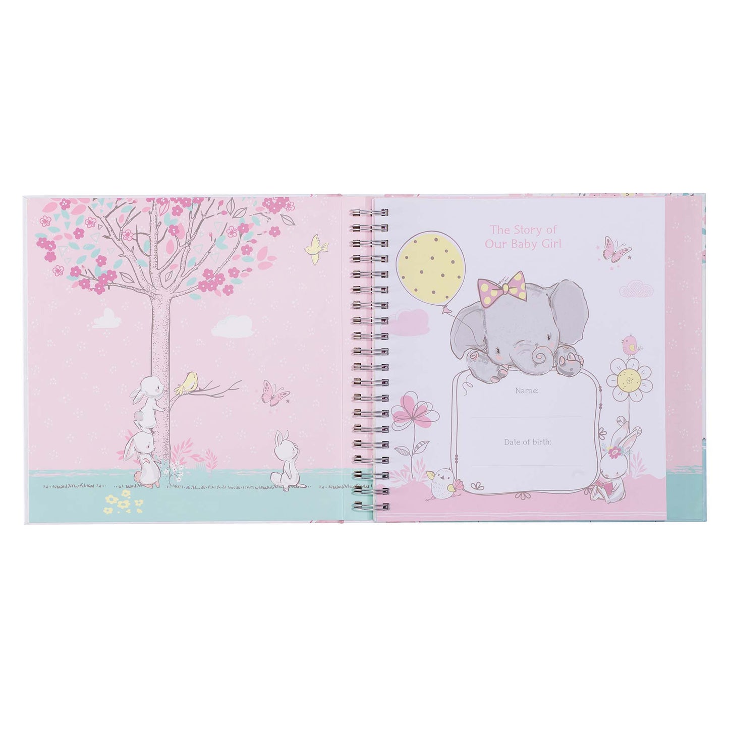 Our Baby Girl's First Year Memory Book - The Christian Gift Company