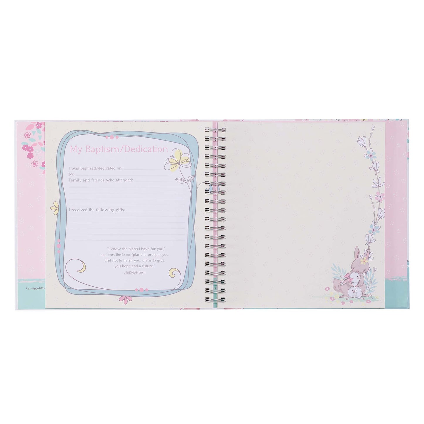 Our Baby Girl's First Year Memory Book - The Christian Gift Company