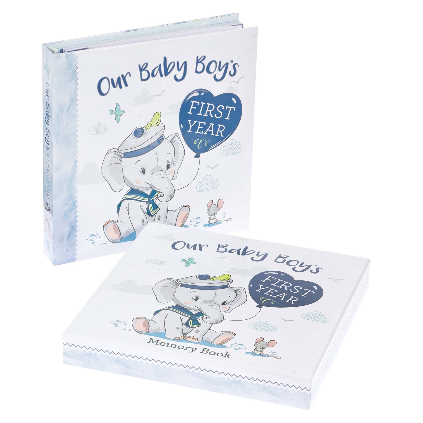 Our Baby Boy's First Year Memory Book - The Christian Gift Company