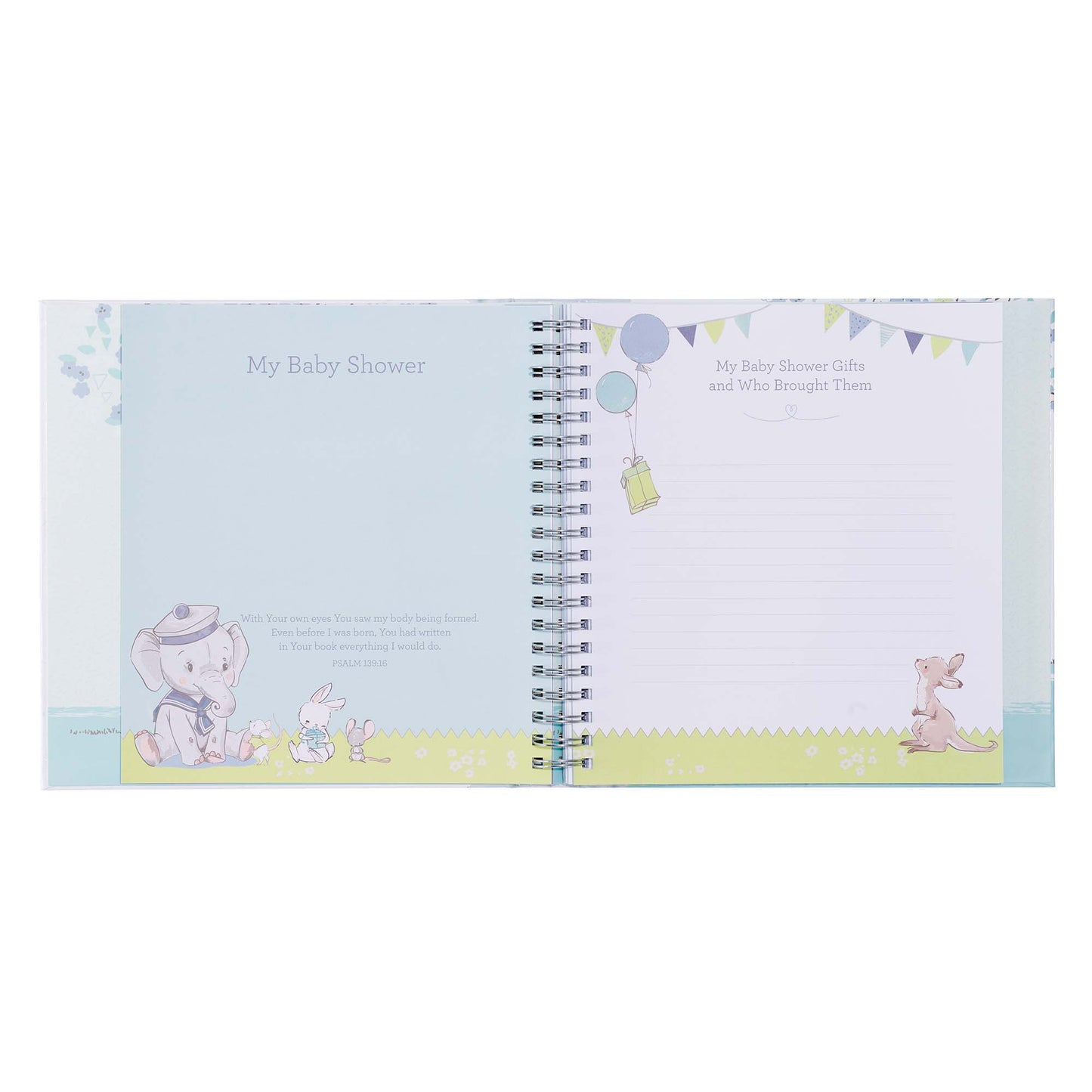 Our Baby Boy's First Year Memory Book - The Christian Gift Company