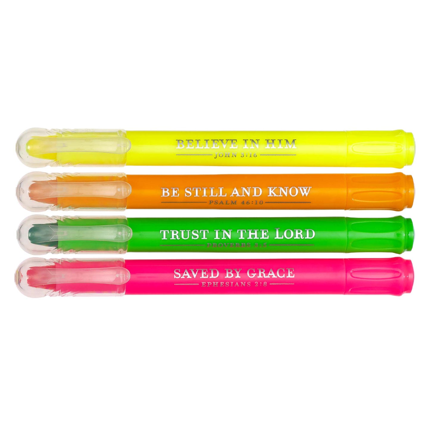 Twist and Glide 4 Piece Highlighter Set - The Christian Gift Company