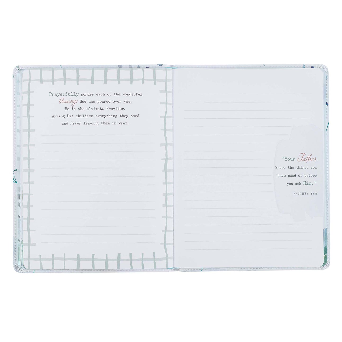 Be Still Faux Leather Prayer Journal for Women - The Christian Gift Company