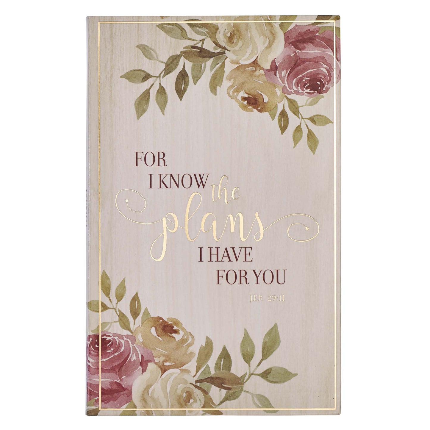 For I Know the Plans Flexcover Journal - Jeremiah 29:11 - The Christian Gift Company