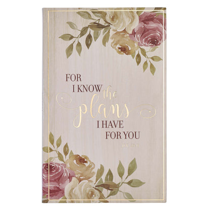 For I Know the Plans Flexcover Journal - Jeremiah 29:11 - The Christian Gift Company