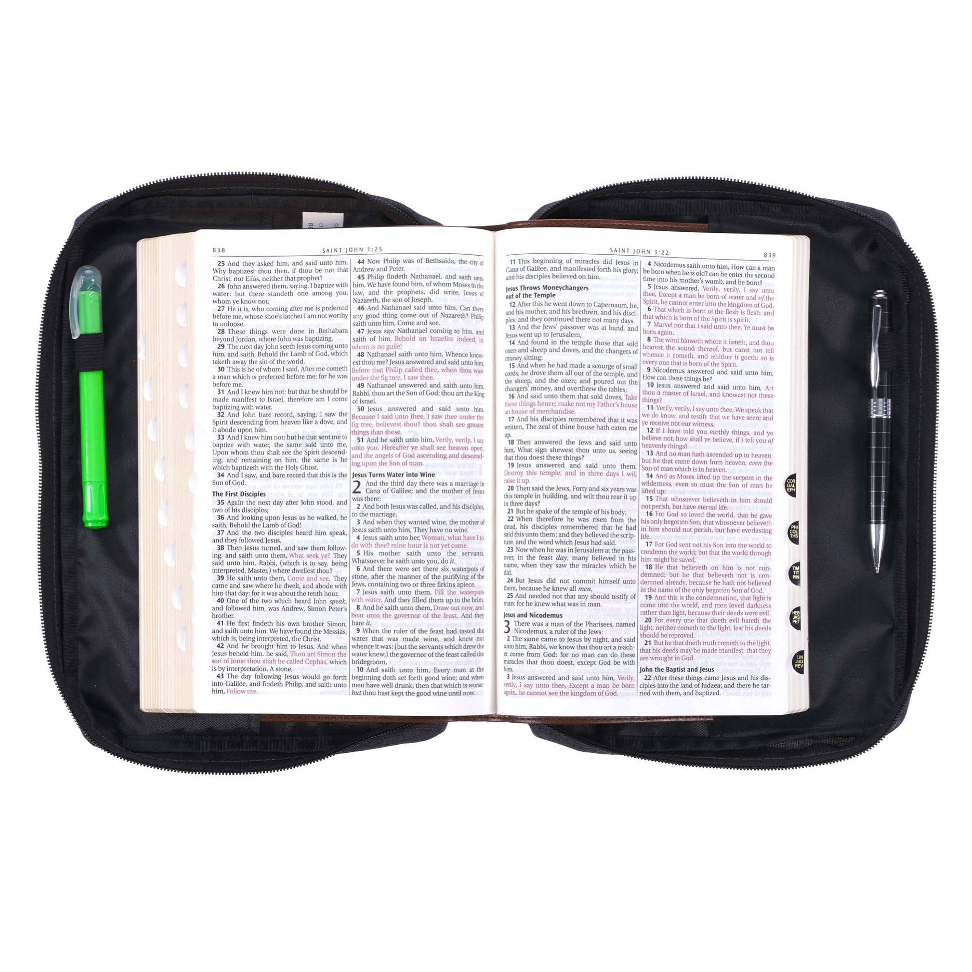 I Know the Plans Charcoal Value Bible Case - Jeremiah 29:11 - The Christian Gift Company