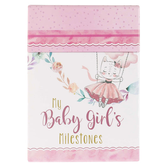 My Baby Girl's Milestone Cards - The Christian Gift Company