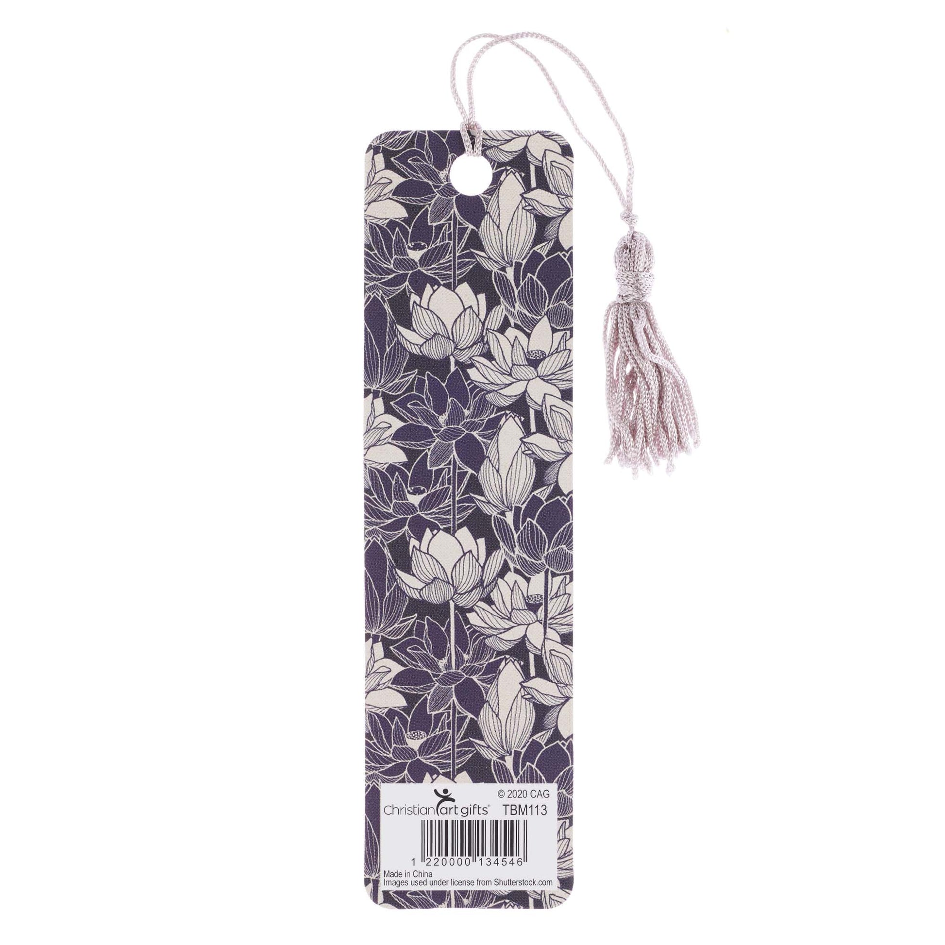 Trust in the Lord Bookmark with Tassel - Proverbs 3:5-6 - The Christian Gift Company