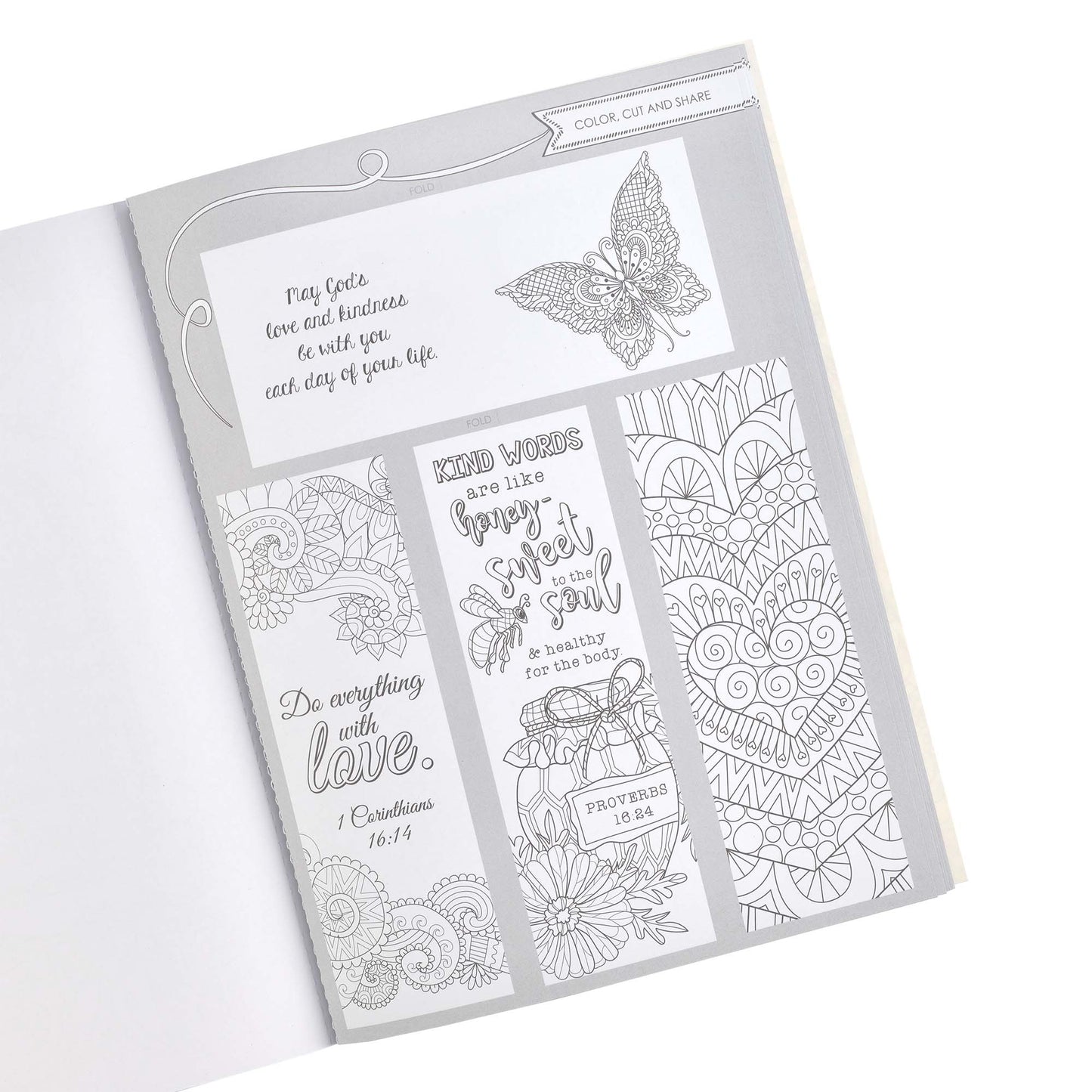 Where Love Blooms Colouring Book for Adults - The Christian Gift Company