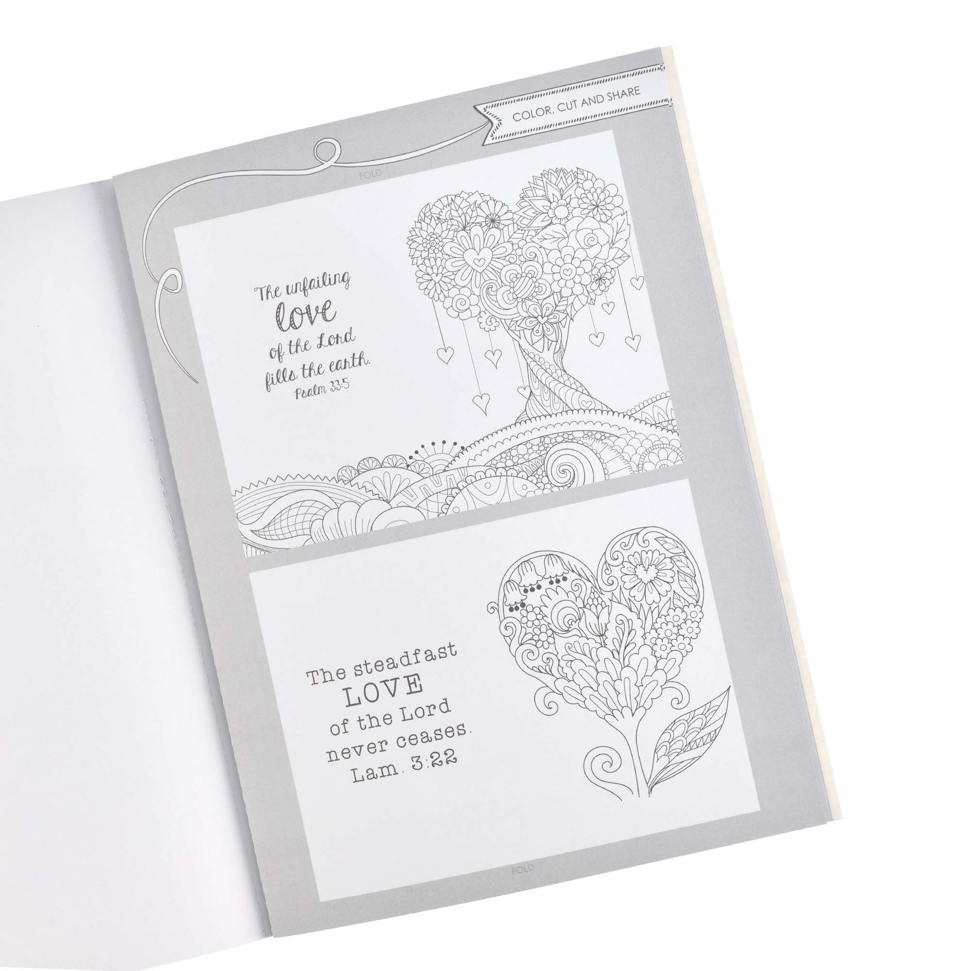 Where Love Blooms Colouring Book for Adults - The Christian Gift Company