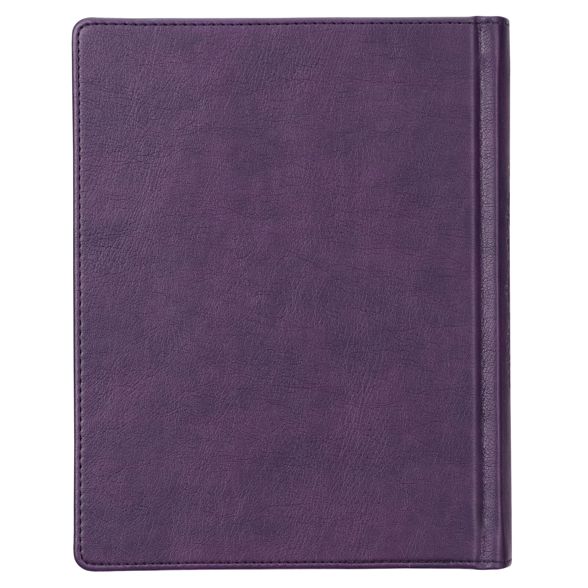 Purple Faux Leather Hardcover KJV My Creative Bible - The Christian Gift Company