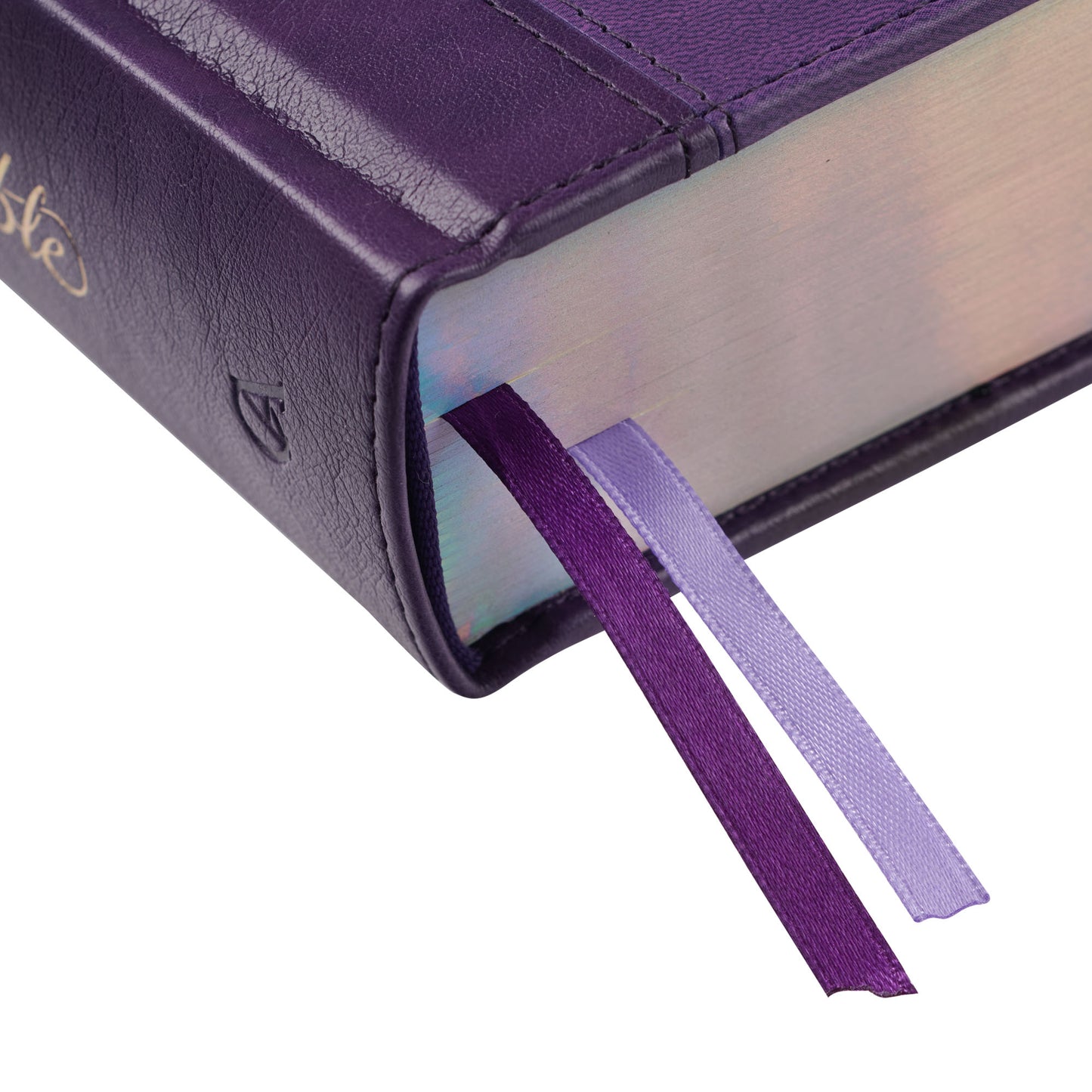 Purple Faux Leather Hardcover KJV My Creative Bible - The Christian Gift Company