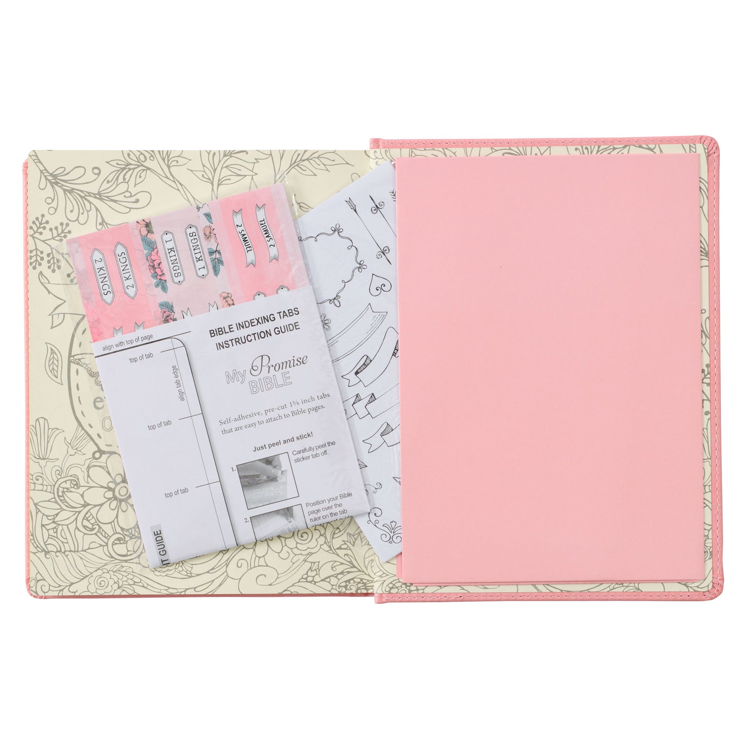 Pink Hardcover Faux Leather KJV My Promise Bible - The Christian Gift Company