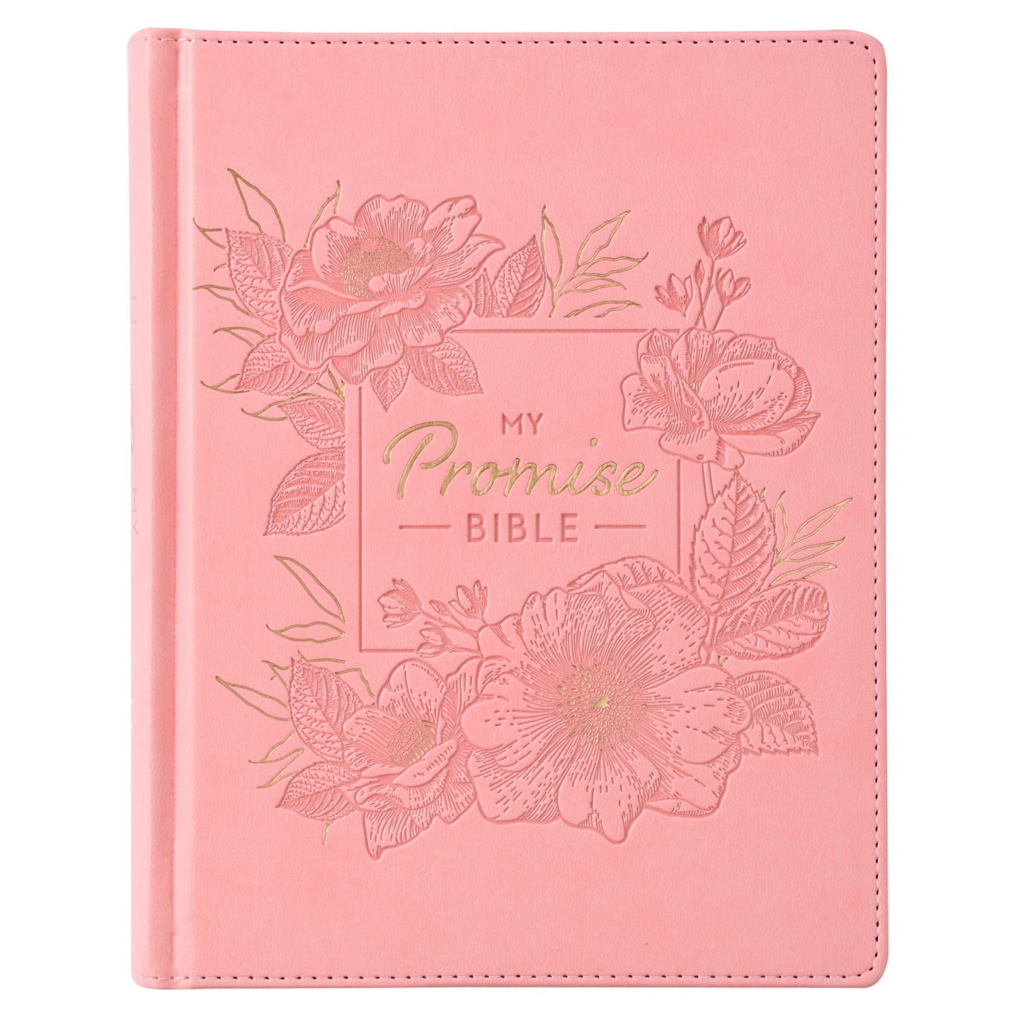 Pink Hardcover Faux Leather KJV My Promise Bible - The Christian Gift Company