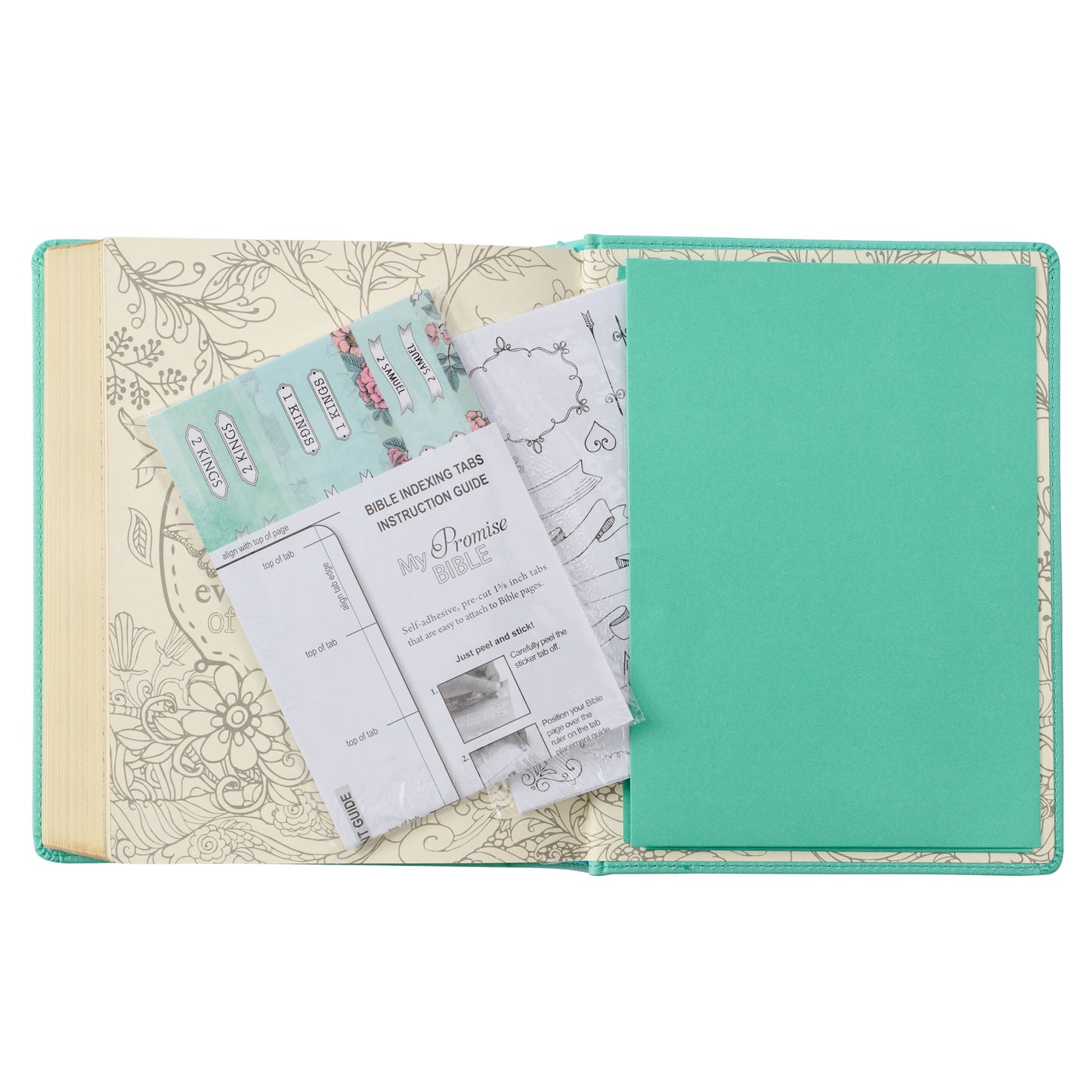 Teal Faux Leather Hardcover KJV My Promise Bible - The Christian Gift Company