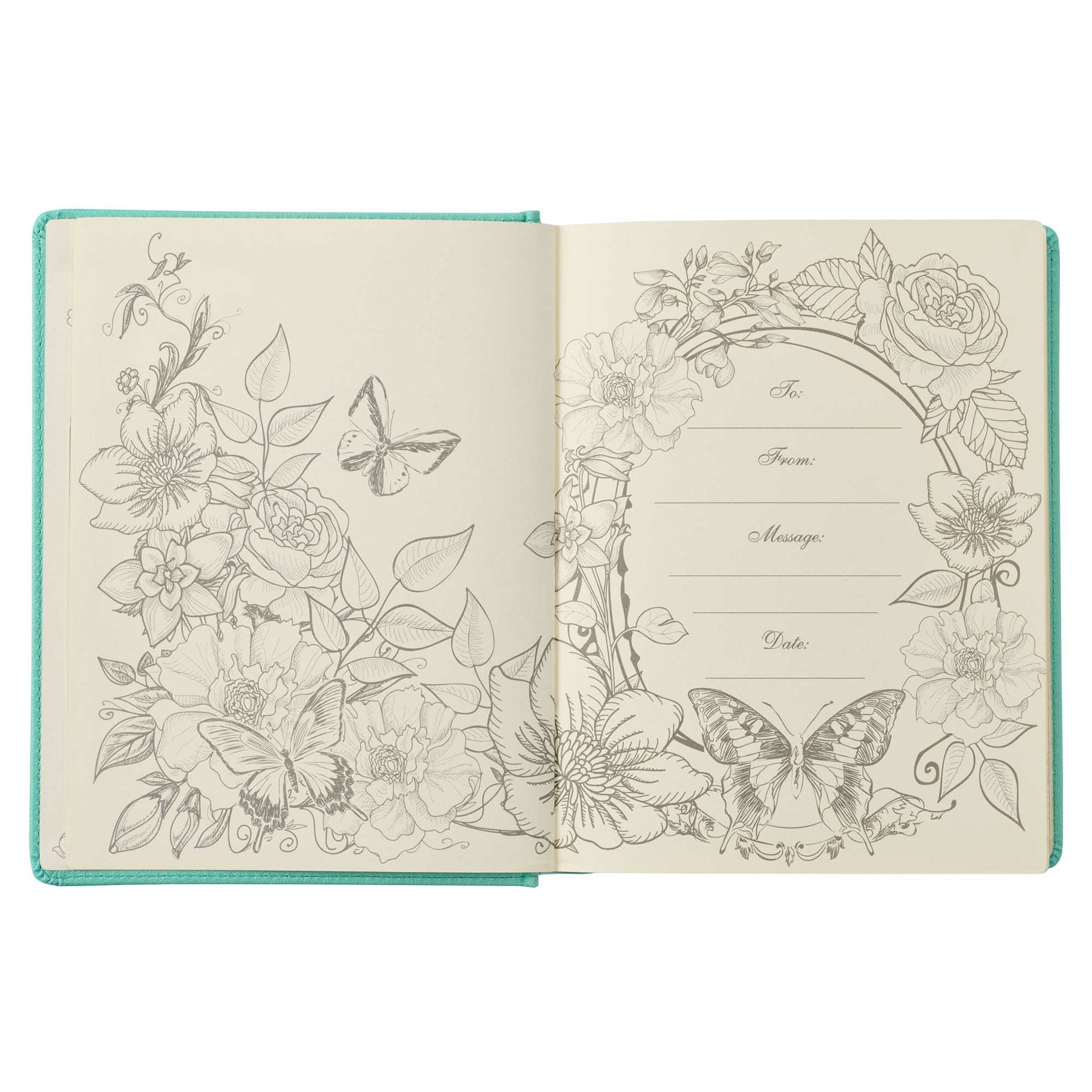 Teal Faux Leather Hardcover KJV My Promise Bible - The Christian Gift Company