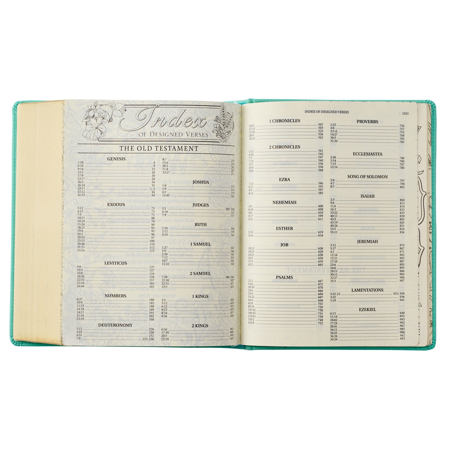 Teal Faux Leather Hardcover KJV My Promise Bible - The Christian Gift Company