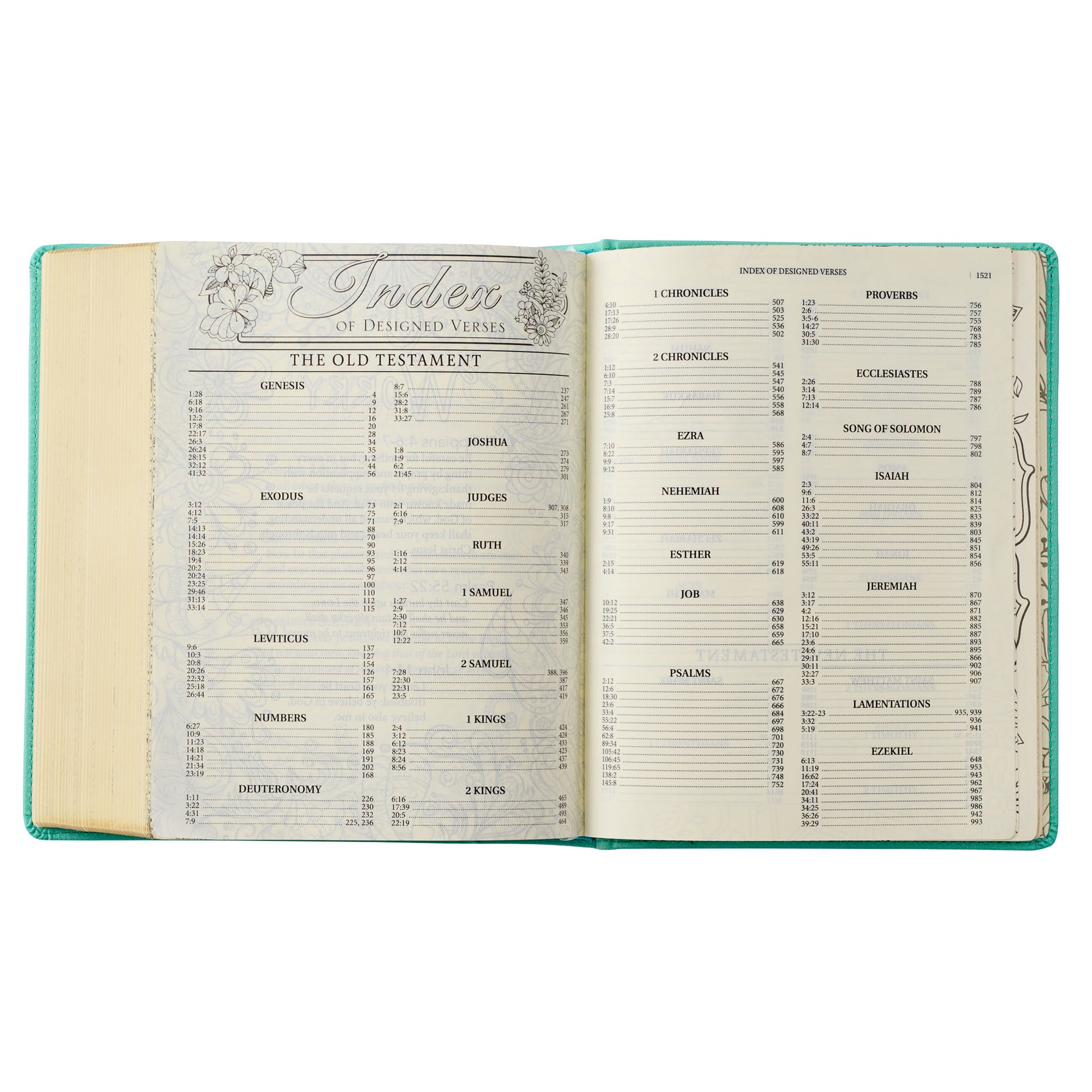 Teal Faux Leather Hardcover KJV My Promise Bible - The Christian Gift Company