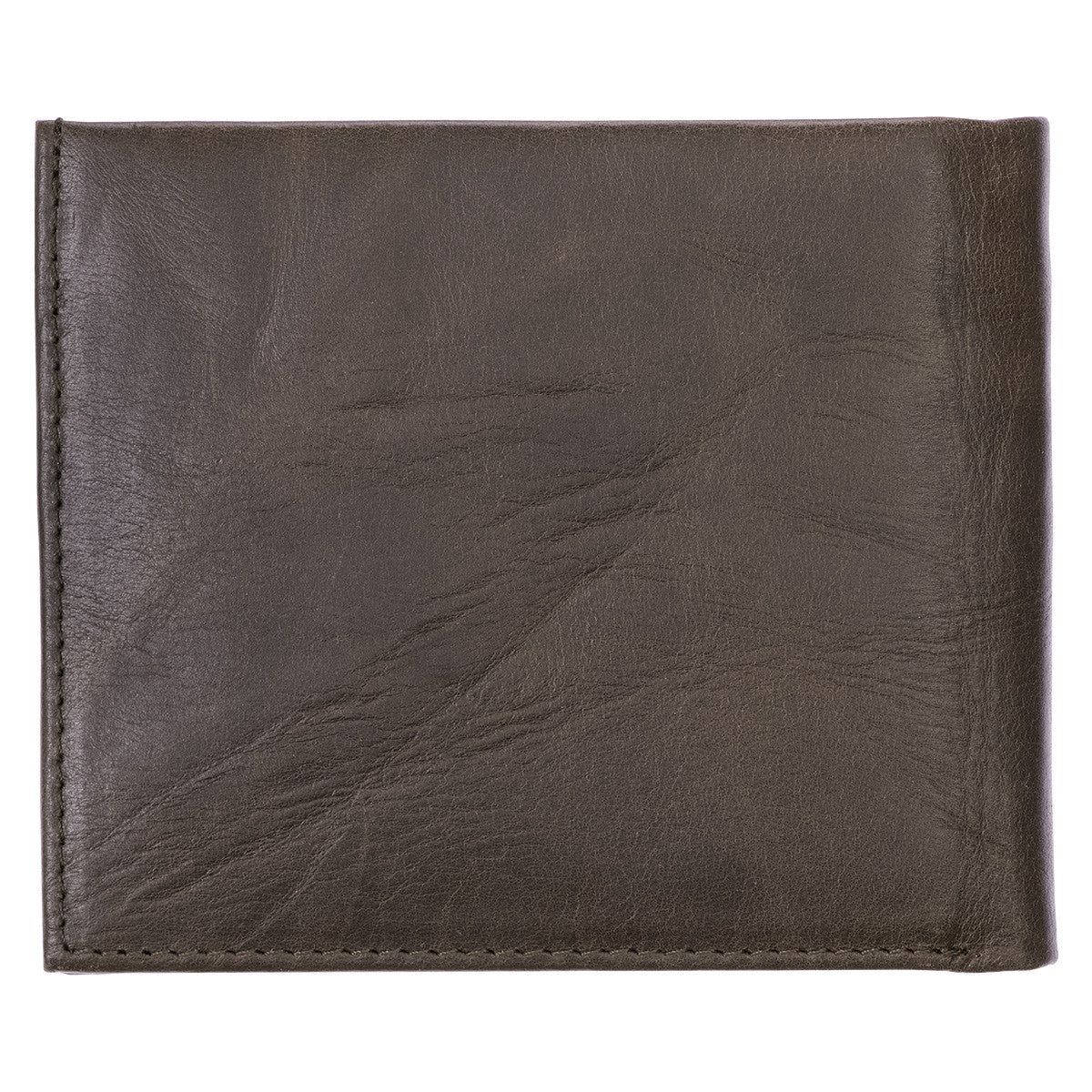 With God All Things Are Possible Brown Genuine Leather Wallet - Matthew 19:26 - The Christian Gift Company