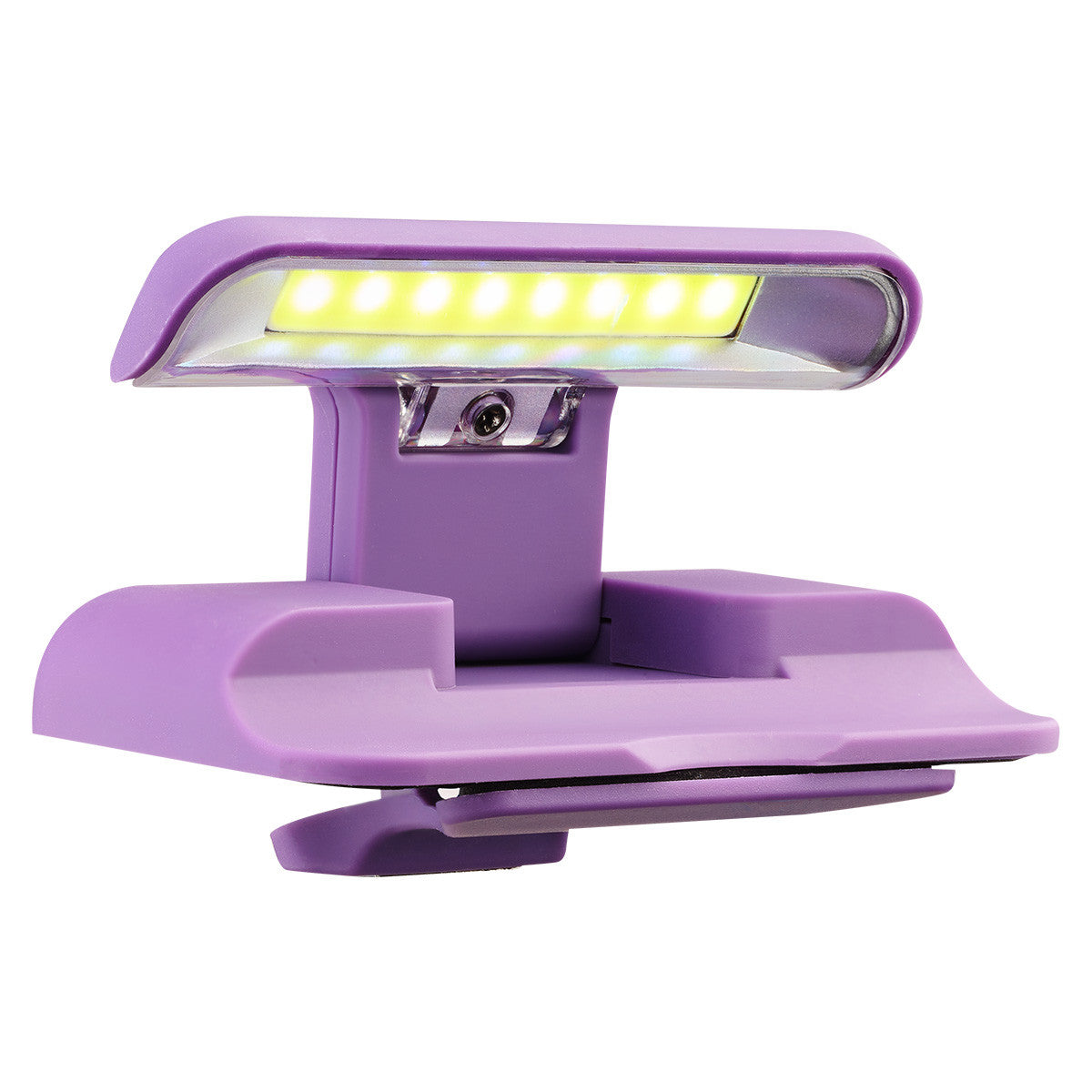 Grace Upon Grace Purple Adjustable Clip-on Book Light - The Christian Gift Company